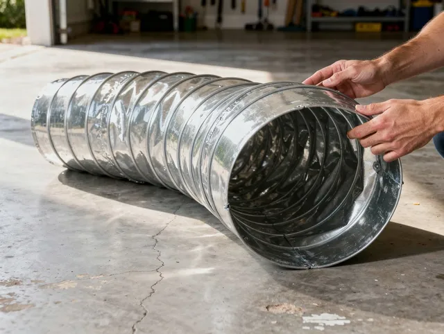 Stoneham Dryer Vent Cleaning specialist using advanced equipment for thorough duct cleaning in Stoneham