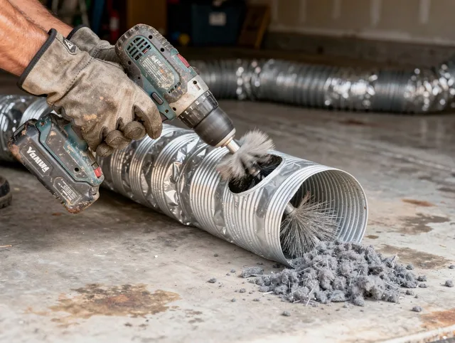 Professional duct cleaning by Stoneham Dryer Vent Cleaning in Stoneham