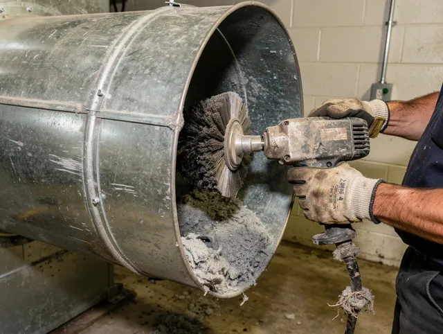 Industrial-grade dryer vent cleaning by Stoneham Dryer Vent Cleaning in Stoneham